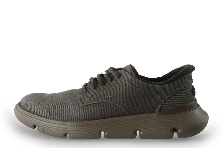 Skechers Instappers in maat 42 Grijs, Kleding | Heren, Schoenen, Overige kleuren, Zo goed als nieuw, Overige typen, Verzenden