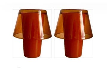 IKEA - Helena Svensson - Nachtlampje (2) - Gavik - Glas -