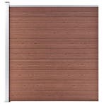 Tuinhek HKC 175x186cm | Composiet | Laatste Stuk!, Tuin en Terras, Nieuw, Ophalen of Verzenden, Tuinhek, Overige materialen