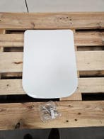 Wiesbaden Carré zitting + deksel softclose wit 44 x 34 cm, Ophalen of Verzenden, Nieuw, Bad