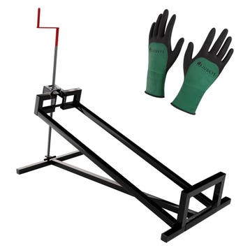 Zitmaaierkrik / Gazonmaaierlift - Staal - Max. 400 KG - Zwar, Auto diversen, Krikken, Verzenden, Nieuw
