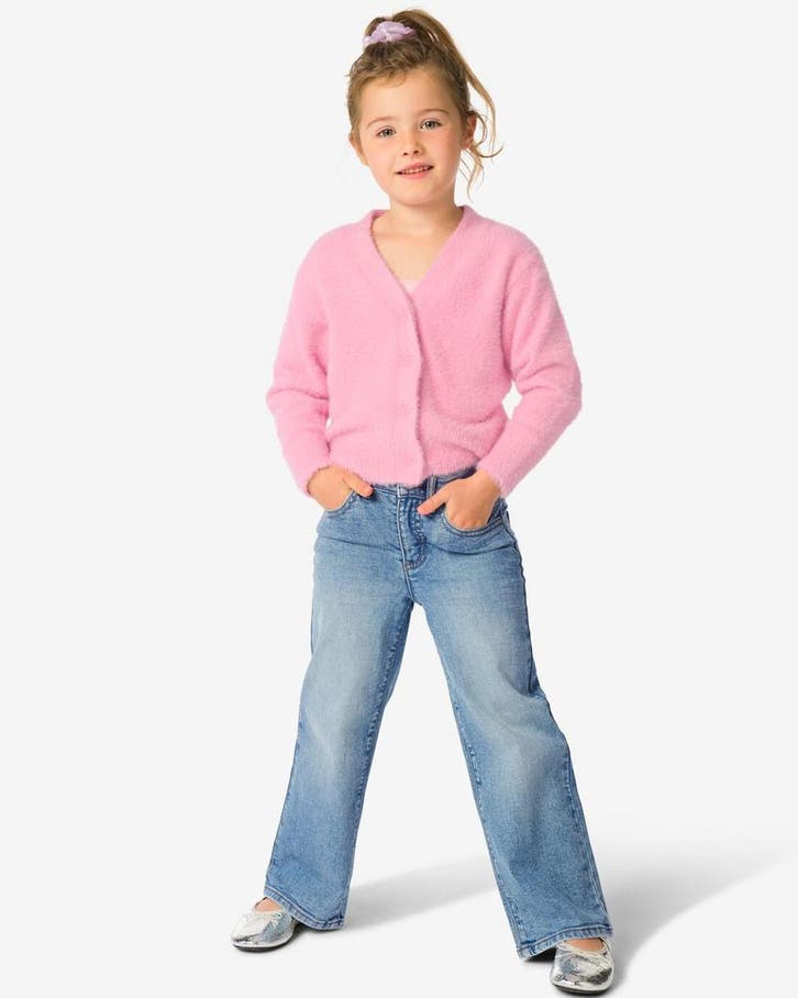 HEMA Kinderjeans wijd lichtblauw, Kinderen en Baby's, Kinderkleding | Overige, Nieuw, Verzenden