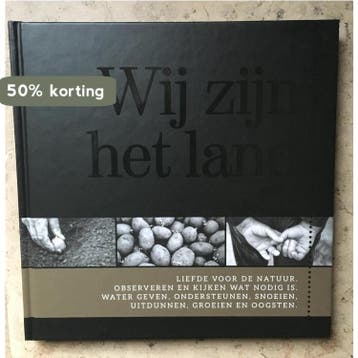 Wij zijn het land 9789090303888 Tini van de Wetering, Verzenden, Gelezen, Tini van de Wetering