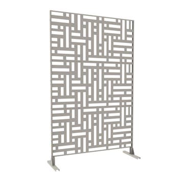 Scheidingswand Bernalda kamerscherm 180x120x40 cm knoflook b, Verzenden, Nieuw