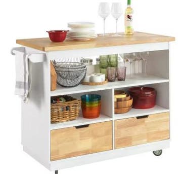 Keukentrolley met Lades, Planken & Kruidenrek – 110 cm, Verzenden, Nieuw