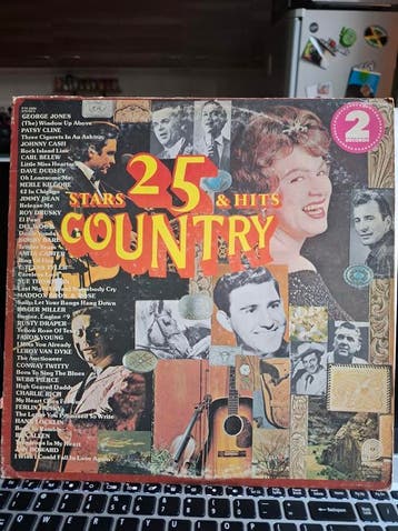 Diversen - 25 Great Country Stars & Hits (2lp), Ophalen of Verzenden, Gebruikt