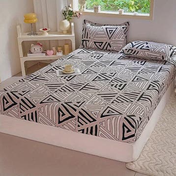 3-delige Beddengoedset met Print: Zacht, Comfortabel, 1 Hoes, Huis en Inrichting, Verzenden, Nieuw