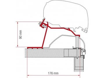 Fiamma Hobby Caravan Kit >2014 F65/F80, Ophalen of Verzenden, Nieuw