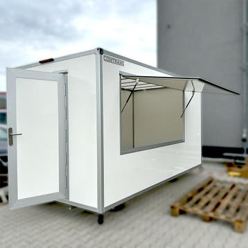 Verkoopwagen foodtruck afzetsysteem aanhanger, Nieuw