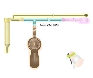Huntleigh teendrukinflatieset, slangenset voor ATP SET DMXR, Diversen, Verzenden, Nieuw