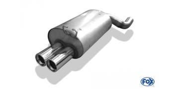 FOX Mercedes SL type R129 einddemper Ø70mm - 2x80 type 13 -, Verzenden, Nieuw