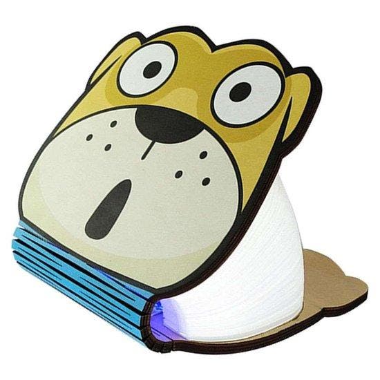 LED book hond, Antiek en Kunst, Antiek | Lampen, Verzenden