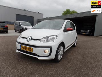 Volkswagen up! | Zakelijke Lease v.a. €252.02 pm, Automaat, Stof, Gebruikt, Wit