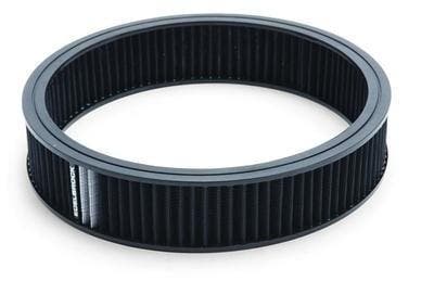 Edelbrock 14 x 3 inch zwart filter, Auto-onderdelen, Filters, Nieuw, Ophalen of Verzenden
