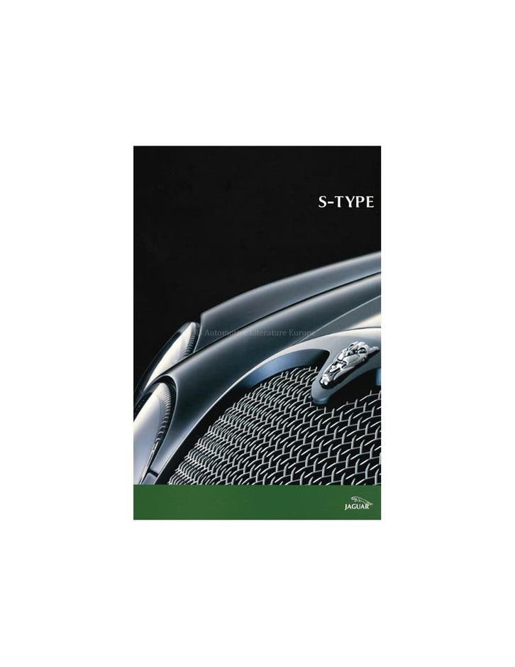 2002 JAGUAR S TYPE BROCHURE NEDERLANDS, Boeken, Auto's | Folders en Tijdschriften