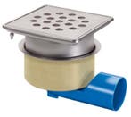 Afvoerput | RVS | 75l/min | 200 x 200 mm HorecaTraders, Verzenden, Nieuw in verpakking