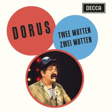 vinyl single 7 inch - Dorus - TWEE MOTTEN ZWEI MOTTEN, Verzenden, Zo goed als nieuw, 7 inch, Overige genres
