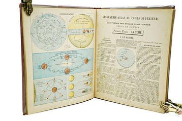 Collectif - Géographie-Atlas. Cours supérieur - 1898