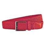 Landley Elastische Gevlochten Stretch Riem Rood - 95, Verzenden, Nieuw, Rood, 3 tot 5 cm