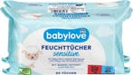 Babylove Vochtige doekjes Sensitive 160 stuks, Verzenden, Nieuw