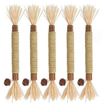 Set 1/2/5/10 Katten Speelgoed – Natuurlijke Matatabi Kauwsto, Verzenden, Nieuw