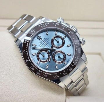 Rolex - Daytona Platinum Ice Blue Dial - 116506 - Heren -, Nieuw