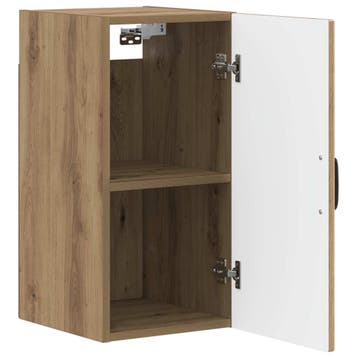 vidaXL Badkamer wandkast UTRECHT Artisanaal eiken 30 x 31 x, Verzenden, Nieuw