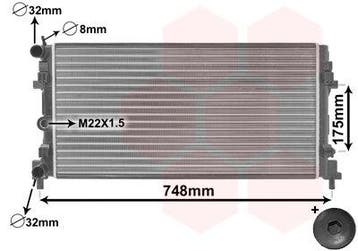 Geschikt voor Polo ibiza Radiateur 1.2 tsi, Verzenden, Nieuw
