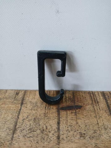Locker / garderobehaakje, kunststof div. kleuren, 6,5 x 4 cm, Ophalen, Nieuw in verpakking