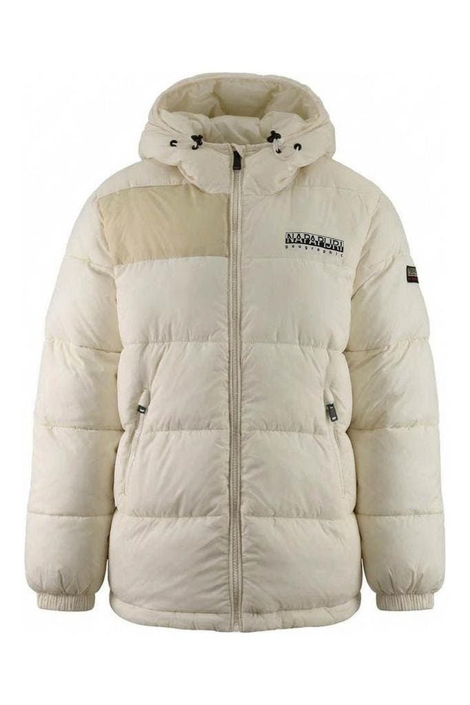 Napapijri Jas in maat M Wit, Kleding | Dames, Jassen | Winter, Wit, Gedragen, Verzenden