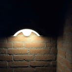 Solar wandlamp UFO: buitenlamp mét sensor op zonne-energie, Kunststof, Verzenden, Minder dan 50 watt, Led