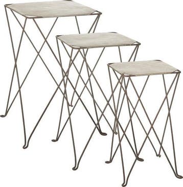2dekans | Mica Decorations Afra Plantentafel - Set van 3 -, Ophalen of Verzenden, Zo goed als nieuw