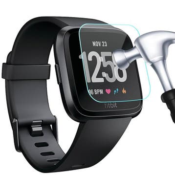 DrPhone Fitbit Versa Glas Screenprotector- Tempered Glass -, Verzenden, Nieuw