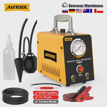 AUTOOL SDT102 Rookmachine 12V Auto Rooklek Detector - Diagno, Verzenden, Nieuw