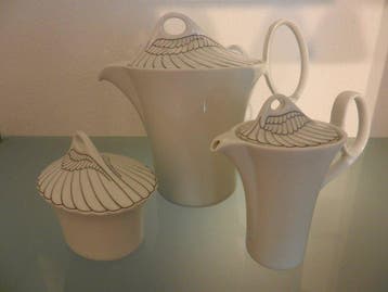 Rosenthal - Paul Wunderlich - Koffie- en theeservies (6) -
