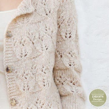 Patroon Gebreid Vest Birch Woods Jacket met ronde pas -, Ophalen of Verzenden, Nieuw