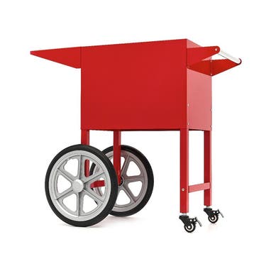 Popcorn Machine Onderstel | Gecoat Staal | Rood | Eenvoudig, Verzenden, Nieuw in verpakking