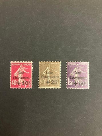 Frankrijk 1930/1930 - Caisse d’Amortissement 1930 volledige, Gestempeld