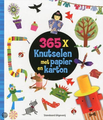 Boek 365X Knutselen Met Papier En Karton 9789002244049, Boeken, Verzenden, Zo goed als nieuw
