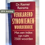 VERKLAREND SYNONIEMENWOORDENBOEK 9789021837635 Reinsma, Verzenden, Zo goed als nieuw, Reinsma