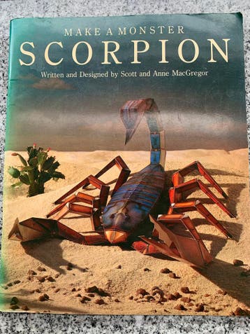 Make a monster scorpion, Boeken, Gelezen, Verzenden, Scott and  Anne MacGregor, Scrapbooking en Knutselen
