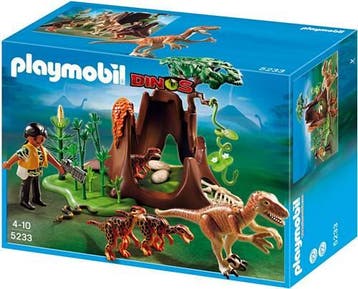 Playmobil Dinos Deinonychus en Velociraptor Familie - 5233 (, Verzenden, Nieuw