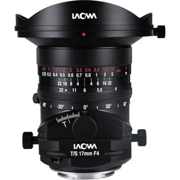 Laowa 17mm f/4.0 Zero-D Tilt-Shift - Fujifilm GFX, Ophalen of Verzenden, Nieuw, Groothoeklens