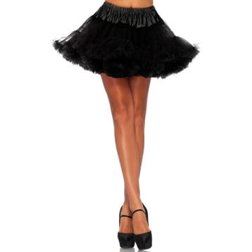 Korte tule onderrok zwart voor dames - Petticoats, Ophalen of Verzenden, Nieuw