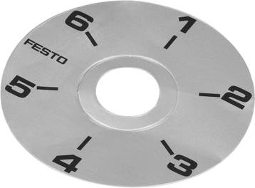 Festo Ronde Weergave Wijzerplaat - 7222, Verzenden, Nieuw