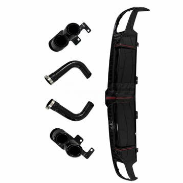 Diffuser With Black Exhaust Tips Voor Audi Q8 S Line/SQ8 4M, Ophalen of Verzenden, Nieuw