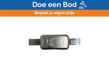 Bieden: Vetus Weld-On Aluminium Hull Anode Kit 0.36 KG - WO, Ophalen of Verzenden, Nieuw, Motor en Techniek, Zeilboot of Motorboot