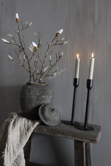 Namaak Magnolia tak in knop 70 cm, Huis en Inrichting, Woonaccessoires | Kunstplanten en Kunstbloemen, Ophalen of Verzenden, Nieuw