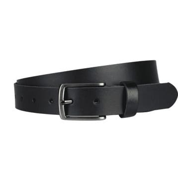 Heren Riem Extra Lang Zwart - Nette Riem - Pantalon riem, Verzenden, Nieuw