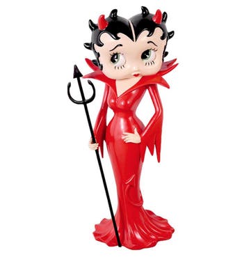 Betty Boop Als Duivel 3ft Beeld 96 cm, Ophalen, Gebruikt